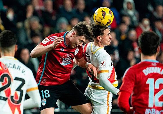 Meritorio empate en Vallecas de un Celta sin suficiente ambición