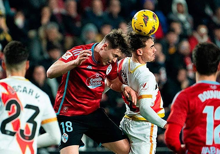 Meritorio empate en Vallecas de un Celta sin suficiente ambición