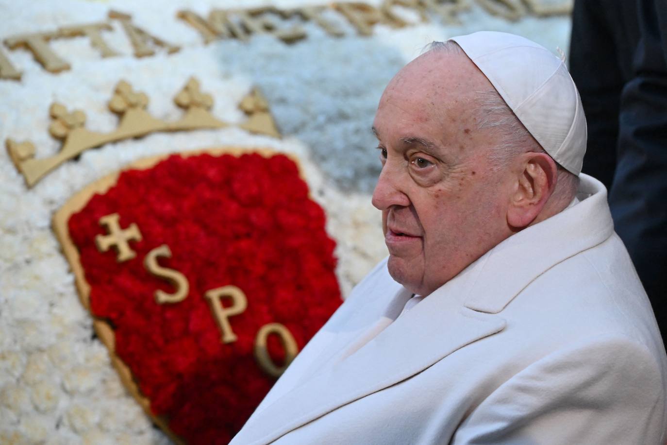 El Papa, el pasado viernes, día de la Inmaculada Concepción, en Roma,