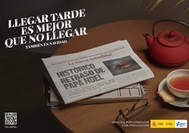 Campaña de la DGT para esta Navidad