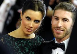 Pilar Rubio y Sergio Ramos.