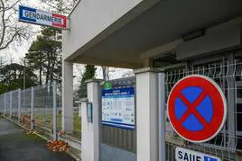 La gendarmería de Villefranche-de-Lauragais, en elsuroeste de Francia cerca de donde fue encontrado Alex Batty