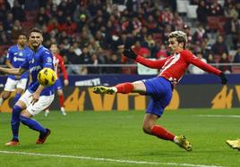 Festival de goles en el loco duelo entre Atlético y Getafe