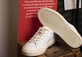 Fabrican unas zapatillas 'made in Spain' con palas recicladas de aerogeneradores