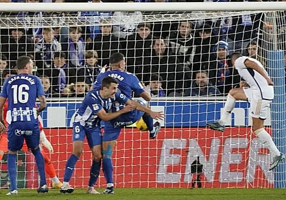El gol del agónico triunfo madridista en Mendizorroza