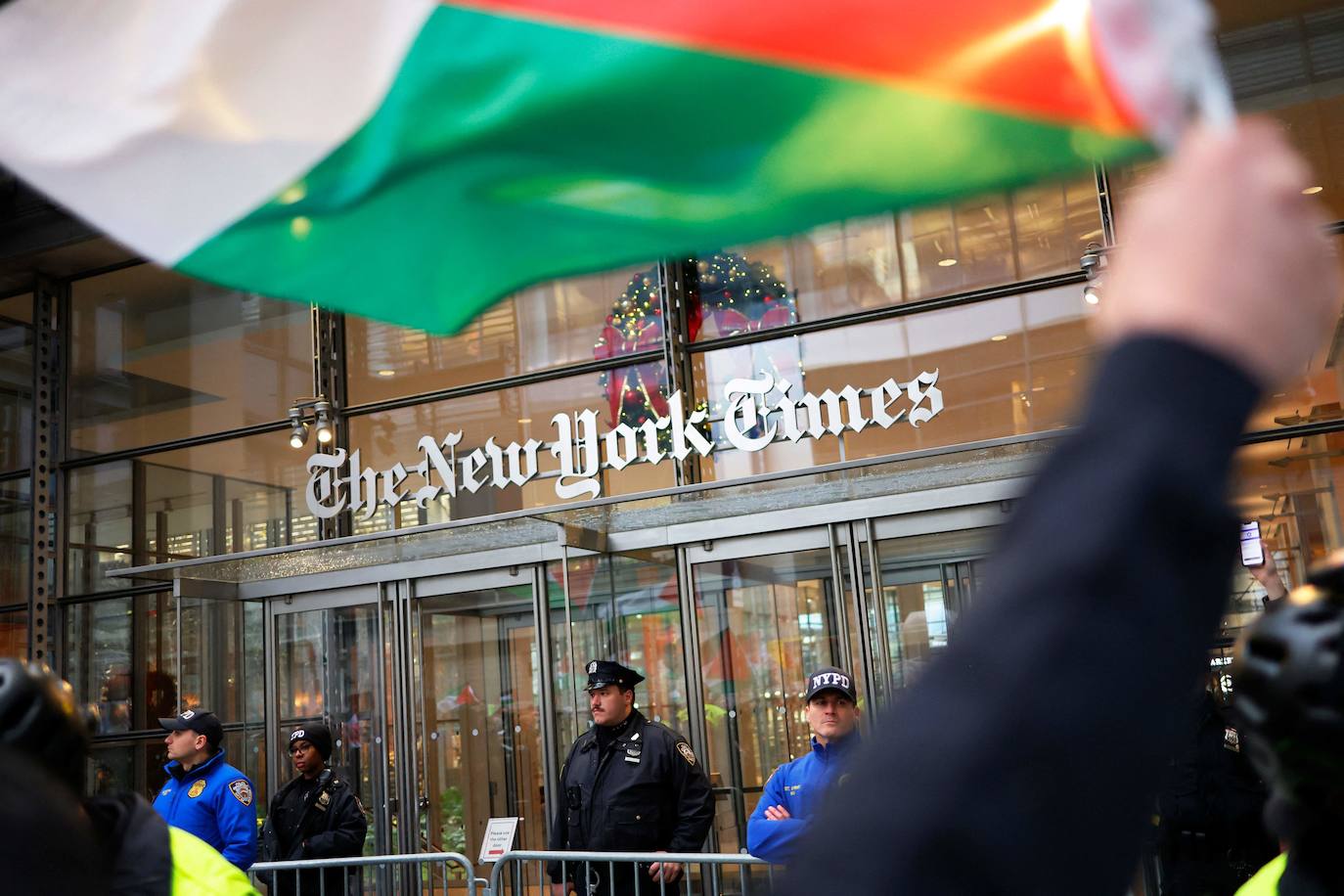 Sede del 'The New York Times'.