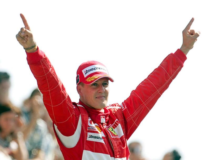 Michael Schumacher, en el circuito de Monza en 2006