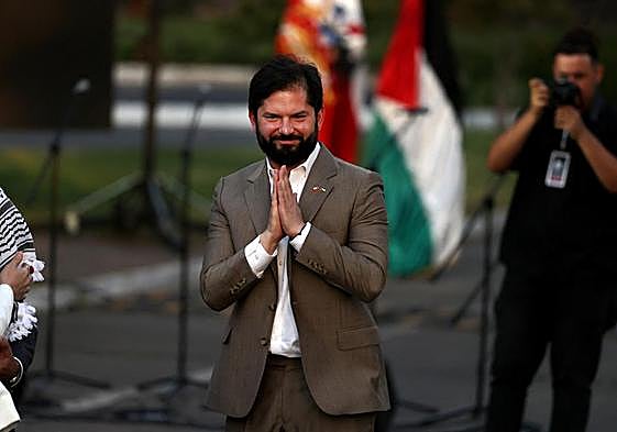 Gabriel Boric, presidente de Chile.