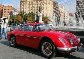 Un Alpine A 110 español en su cuna, en el Valladolid Motor Vintage