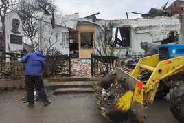 El museo de Leópolis dedicado a un comandante ucraniano fue destruido en Nochevieja.