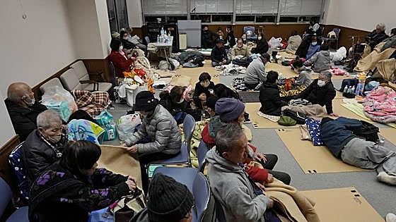 Al menos 57 muertos en el terremoto de Año Nuevo
