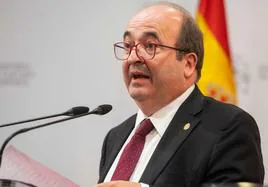 Miquel Iceta, exministro socialista y ahora embajador de España ante la Unesco.