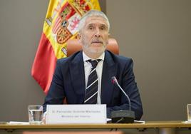 El ministro del Interior Fernando Grande-Marlaska ha presentado hoy el balance de siniestralidad vial