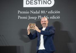 Cesa Pérez Gellida, ganador del Premio Nadal