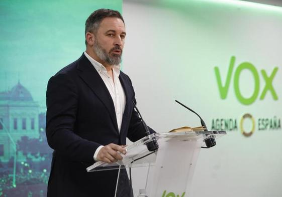 Abascal adelanta al 27 de enero la Asamblea General de Vox para renovar la cúpula del partido