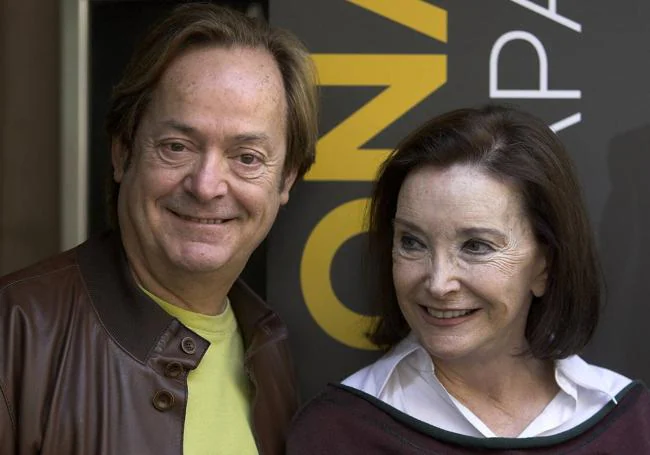 Ventura Pons junto a Núria Espert en 2007.