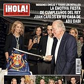 Una exclusiva desvela los detalles de la fiesta de cumpleaños del rey emérito