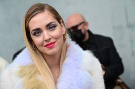 La influencer italiana Chiara Ferragni.