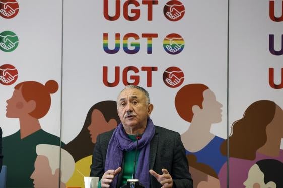 El secretario general de UGT, Pepe Álvarez.