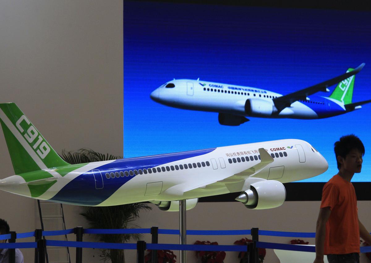 Imagen secundaria 1 - China ha desarrollado el C919 para competir con el Boeing 737 y el Airbus A320.