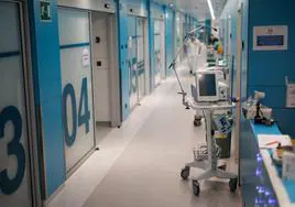 Pasillo de un hospital
