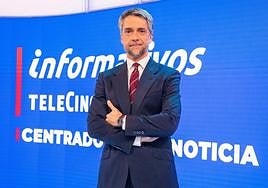 El nuevo presentador de los informativos de Telecinco, Carlos Franganillo