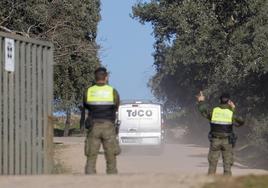 Entrada a la base cordobesa de Cerro Muriano el pasado 21 de diciembre.