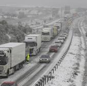 El temporal de nieve afecta a 42 carreteras, nueve de ellas principales y 33 de las secundarias