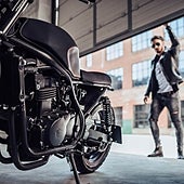 Guardar la moto en invierno