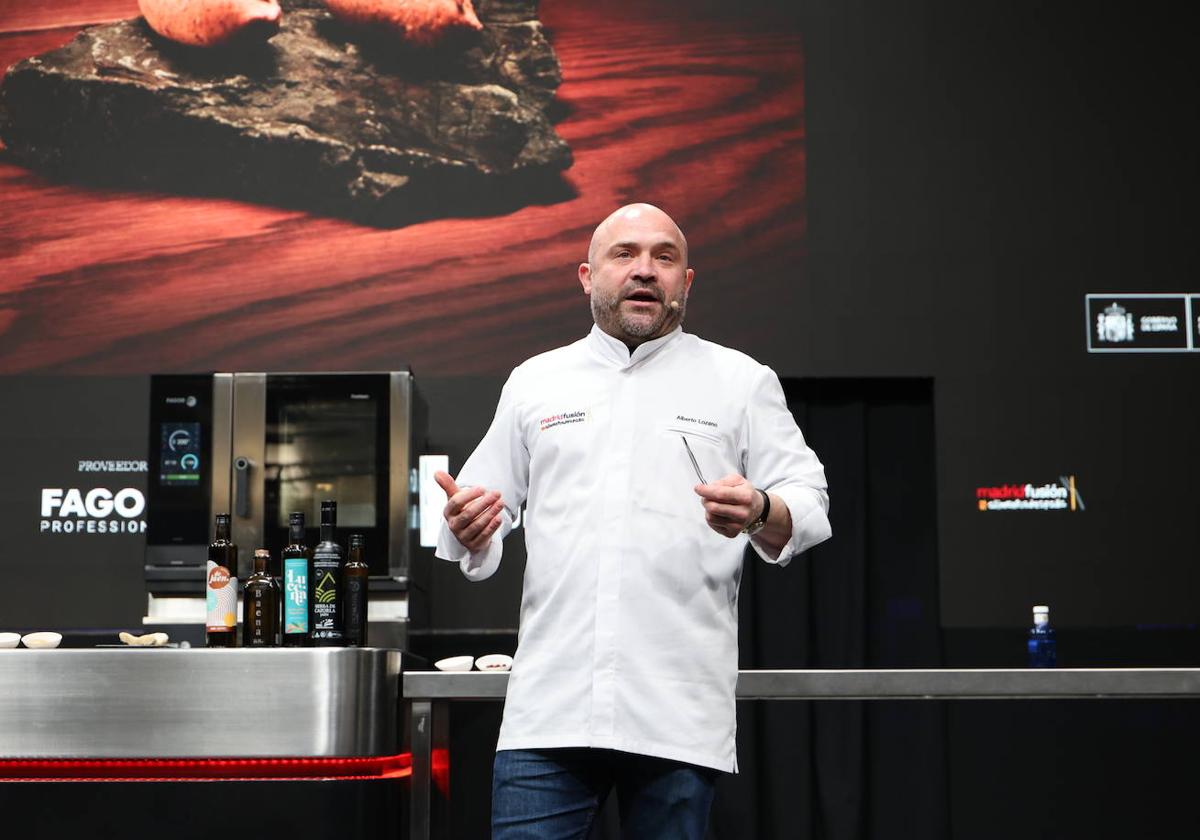 El cocinero Alberto Lozano.