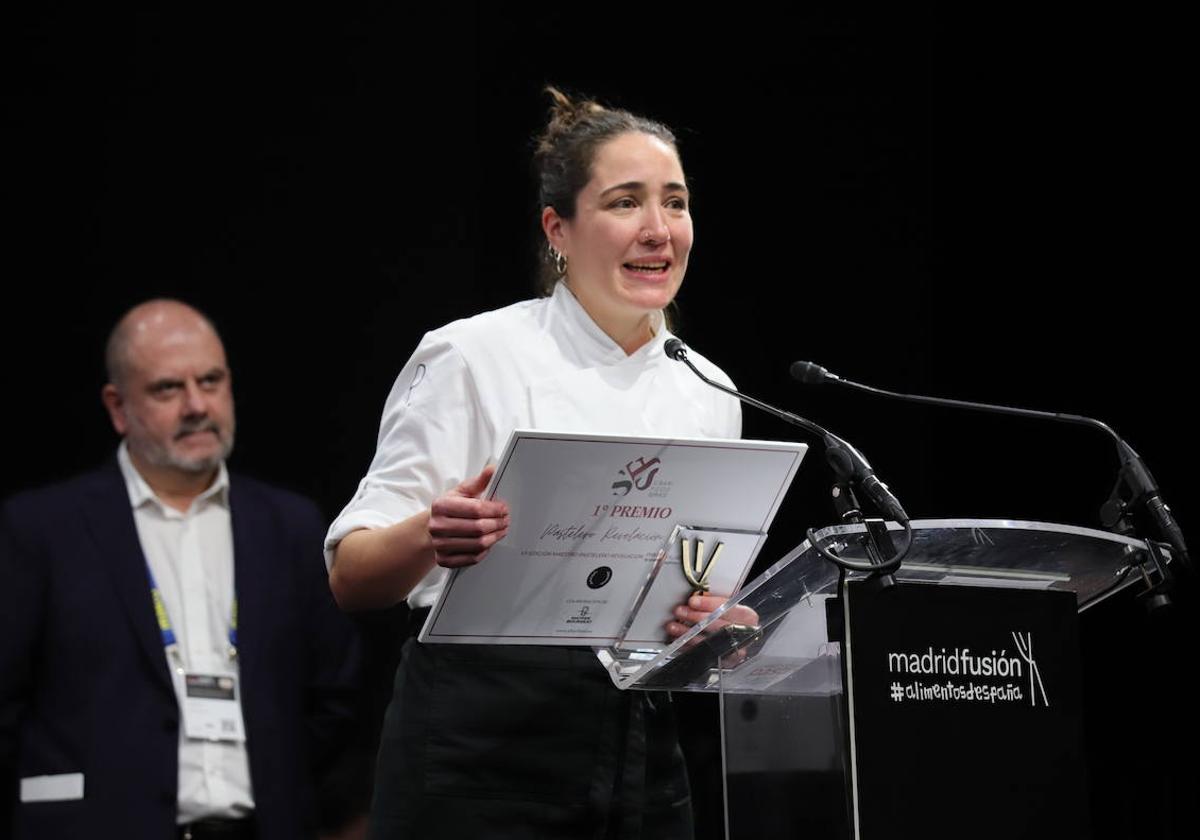 María Caludia Covarrubias, Pastelera Revelación de Madrid Fusión 2024.