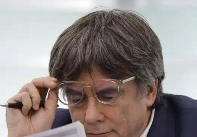 El líder de Junts. Carles Puigdemont.