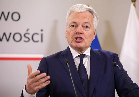 El comisario de Justicia, Didier Reynders.