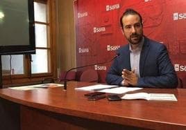 ngel Hernández, procurador socialista por Soria.