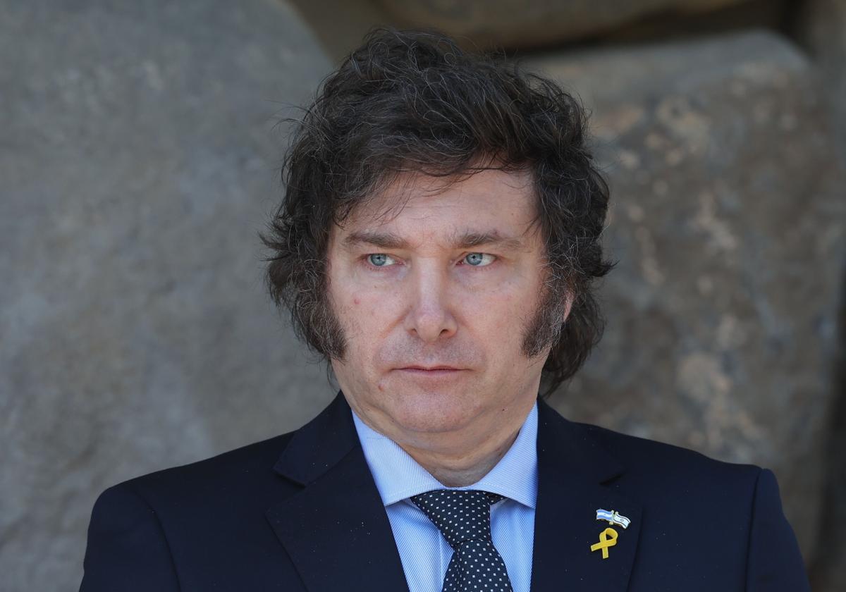 Javier Milei, presidente de Argentina.