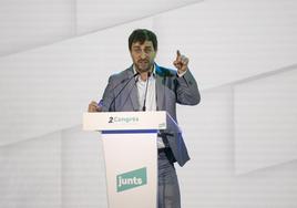 El eurodiputado de Junts, Toni Comín