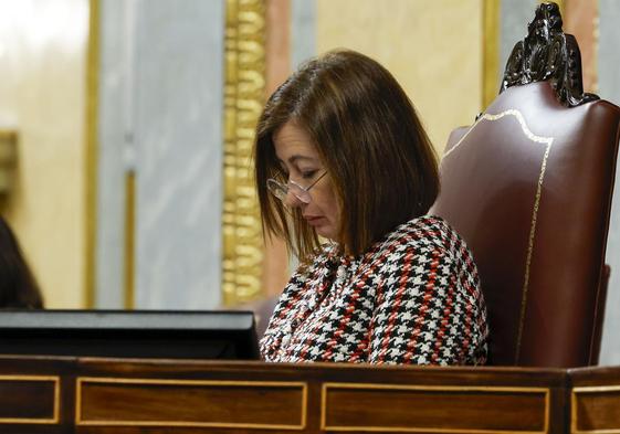 La presidenta del Congreso, Francina Armengol