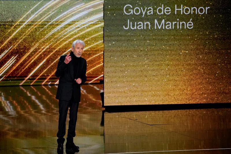 José Sacristán presento el Goya de Honor