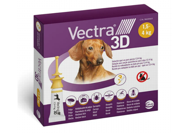 PIPETAS ANTIPARASITARIAS VECTRA 3D PARA PERROS. CEVC66150D_M