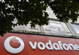 Una tienda de Vodafone en Londres.