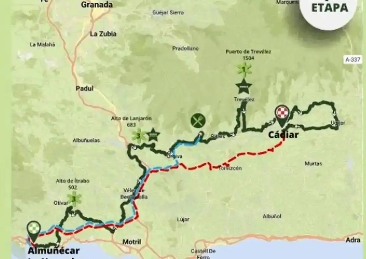 Suspendida la primera etapa de la Vuelta a Andalucía por falta de efectivos de la Guardia Civil