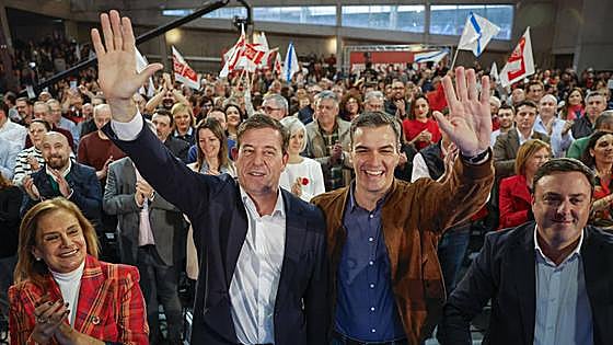 Sánchez y Díaz luchan contra una sangría que engorde al BNG sin conseguir el cambio