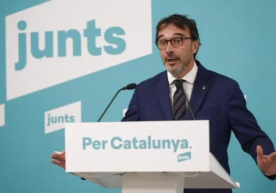 El vicepresidente y portavoz de JxCat, Josep Rius.