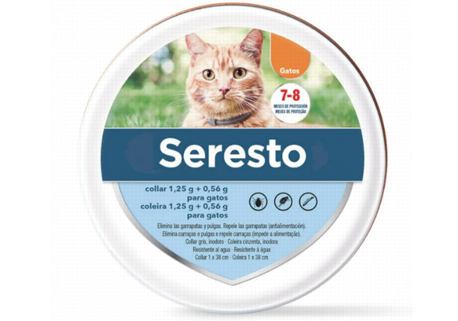 COLLAR ANTIPARASITARIO DE SERESTO PARA GATOS. BAY83883953_M