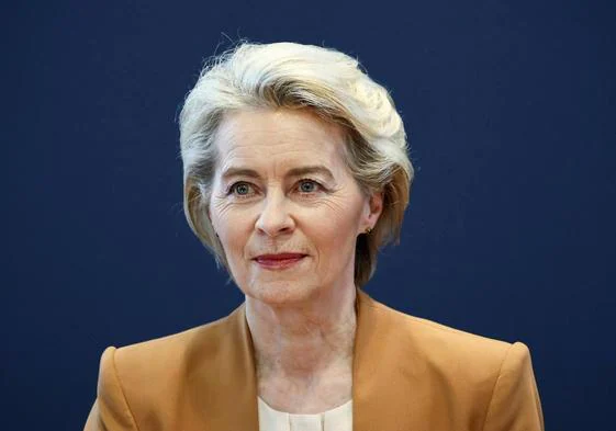 La presidenta de la Comisión Europea, Ursula von der Leyen.