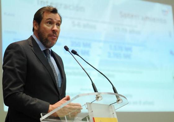 Óscar Puente, ministro de Transportes y Movilidad Sostenible.