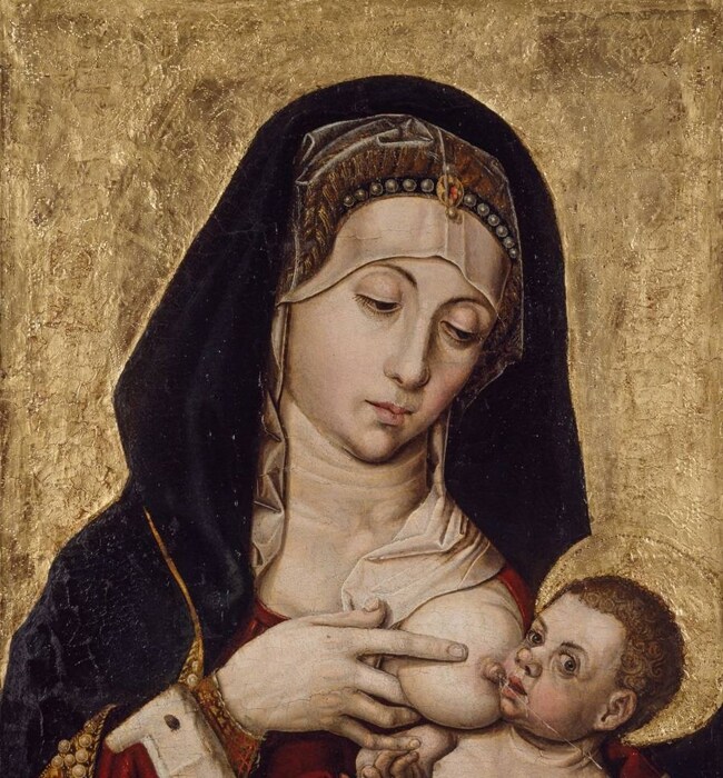 La 'Virgen de la Leche' (h. 1465-1470).