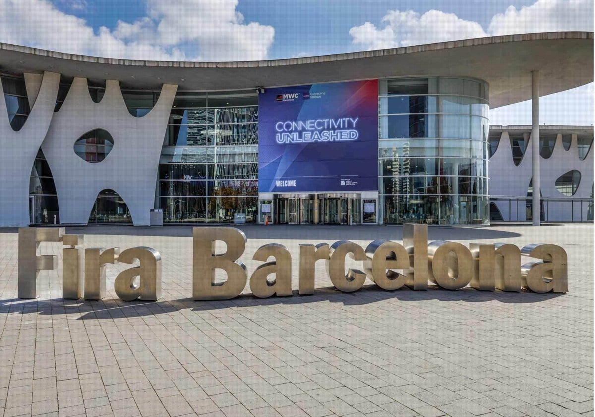 Imagen de archivo de la Fira de Barcelona durante el Mobile World Congress.