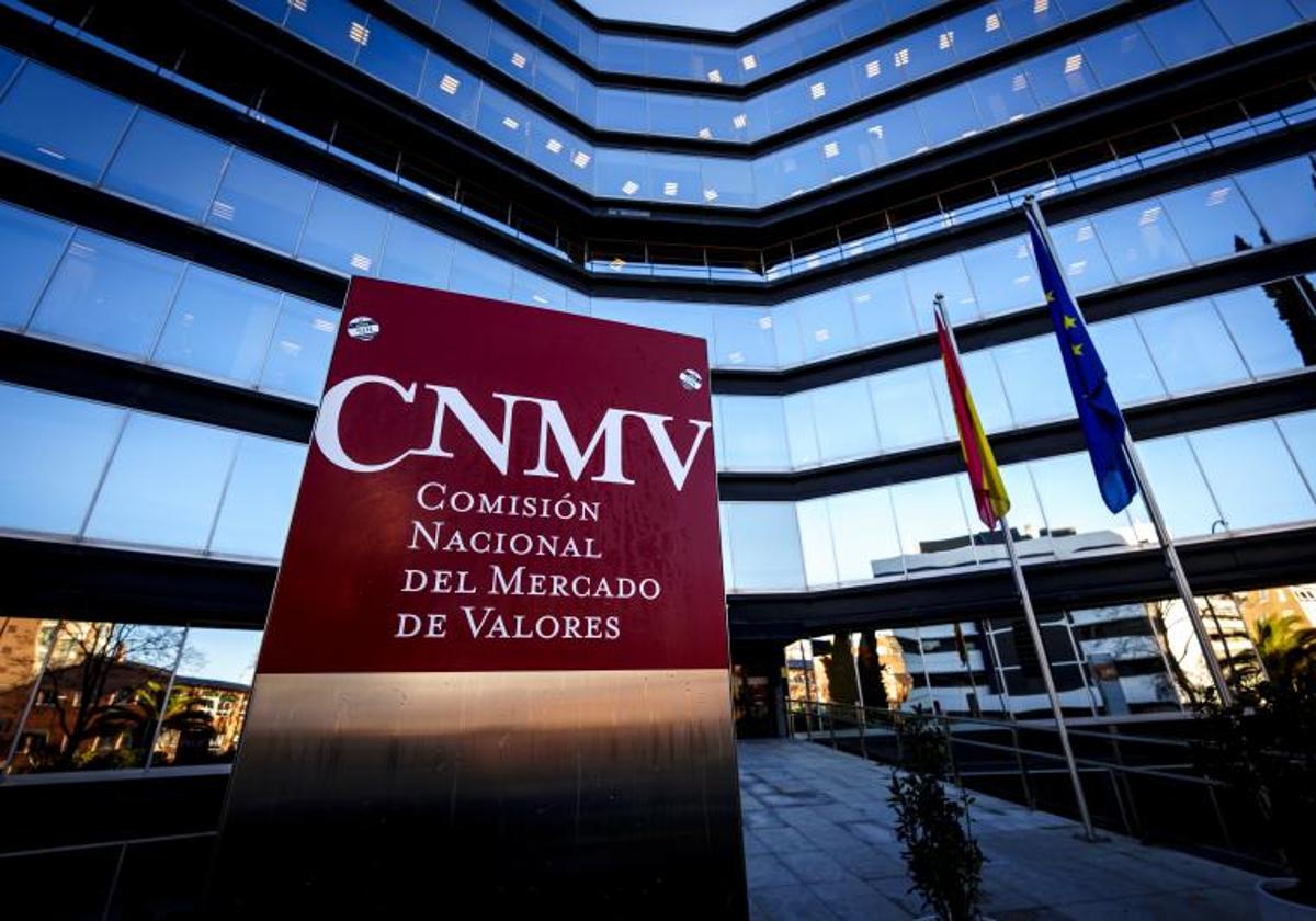 Sede de la Comisión Nacional del Mercado de Valores (CNMV).