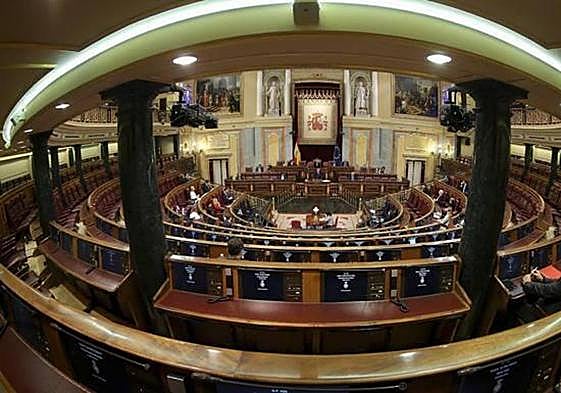 El Congreso de los Diputados.